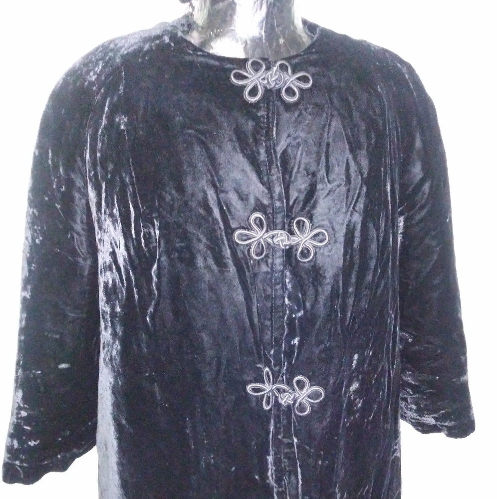 Velvet Jacket: Lacroixa My Obsession Peacoat